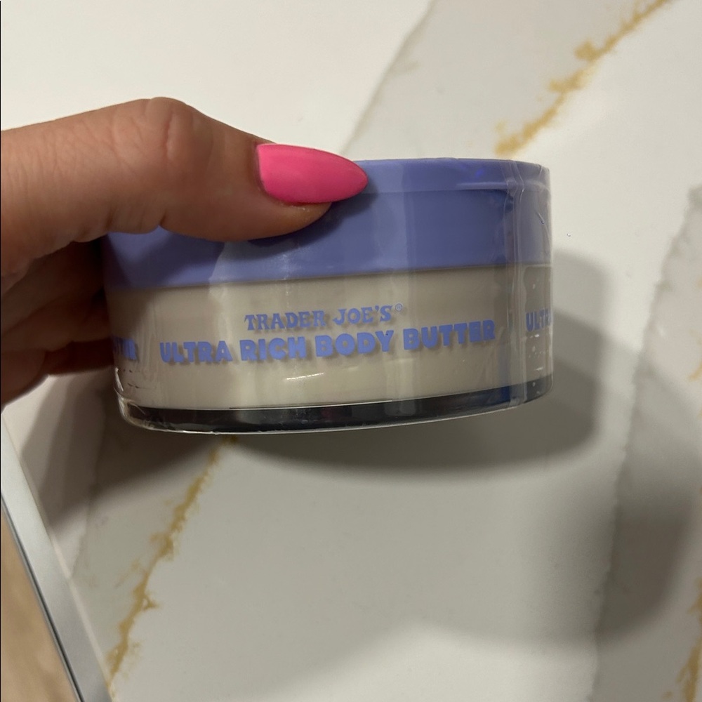 Trader Joe's Ultra Rich Body Butter - Blue (Warm Vanilla Orchid) - Picture 2 of 3
